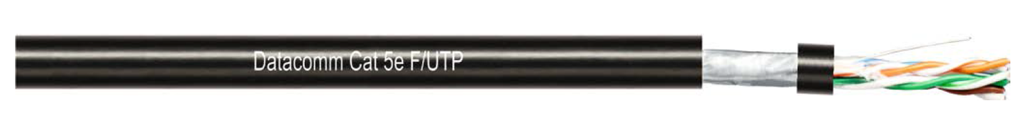 Καλώδιο F/UTP LDPE 4x2xAWG24 Cat5e SL200 F/U24 PE Εξωτερικού Χώρου Μονόκλωνο - 11109124 - sentinet.gr