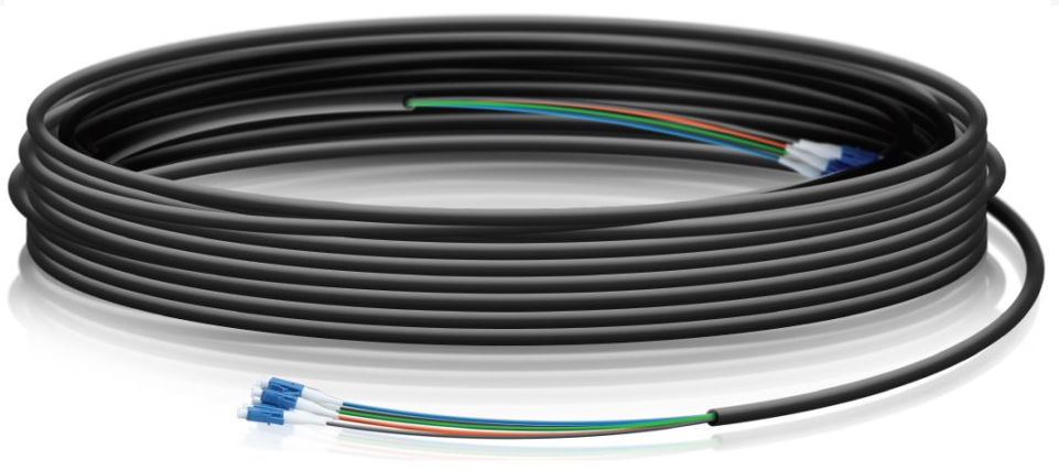 Ubiquiti FC-SM-100, Fiber Cable, Single Mode, 100' (30m) - sentinet.gr