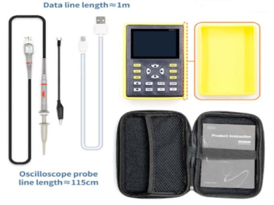 FNIRSI-5012H 2.4-inch Screen Digital Oscilloscope 500MS/s - sentinet.gr