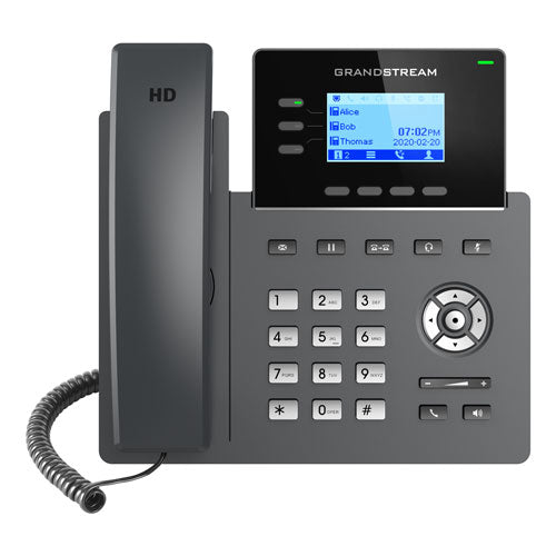 Grandstream GRP2603P Essential HD IP Phone Black - sentinet.gr