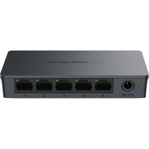Grandstream GWN7700, 5-Port Gigabit Unmanaged Network Switch - sentinet.gr