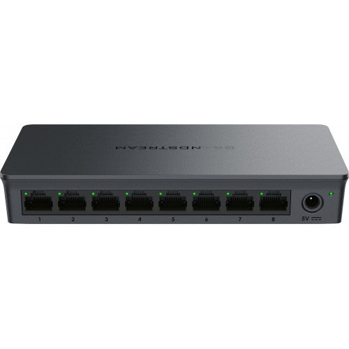 Grandstream GWN7701, 8-Port Gigabit Unmanaged Network Switch - sentinet.gr