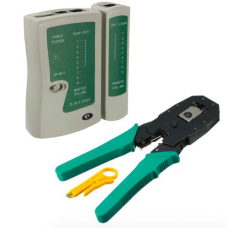 Network Cable Tester Lan rj45 rj11 with Wire Cable Crimper Crimp - sentinet.gr