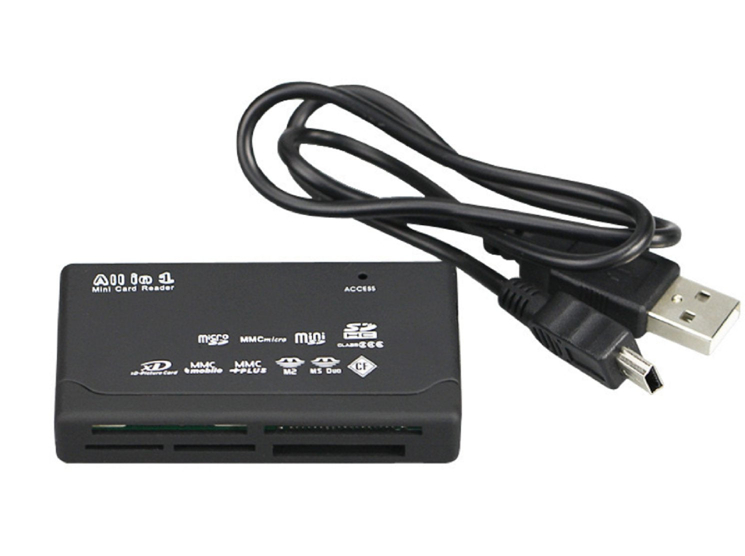 All in One Card Reader (TF,MS,M2,XD,CF,Micro SD) USB 2.0 - sentinet.gr