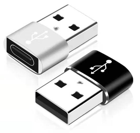 OTG Silver Converter USB to Type-C - sentinet.gr
