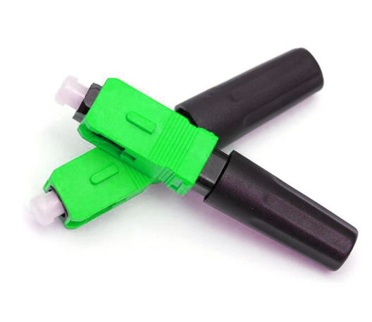 Embedded SC APC Fiber Optic Quick Connector - sentinet.gr