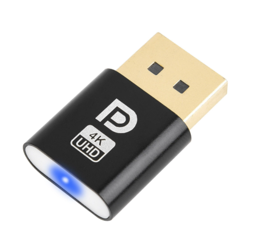 DisplayPort Dummy Plug Virtual Display - sentinet.gr