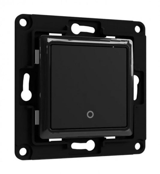 Shelly Wall Switch 1 - Black - sentinet.gr