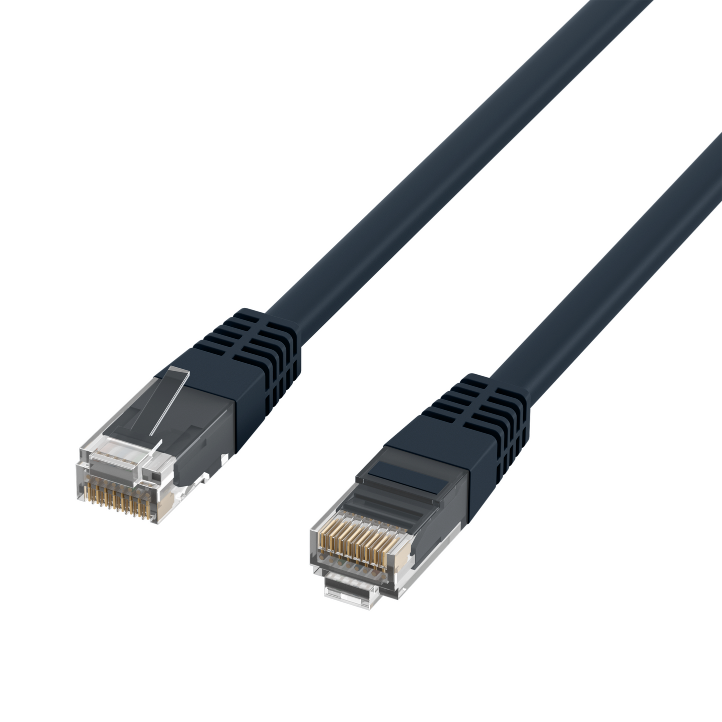 EFB UTP 2m Cat5e Black - (K8098.2) - sentinet.gr
