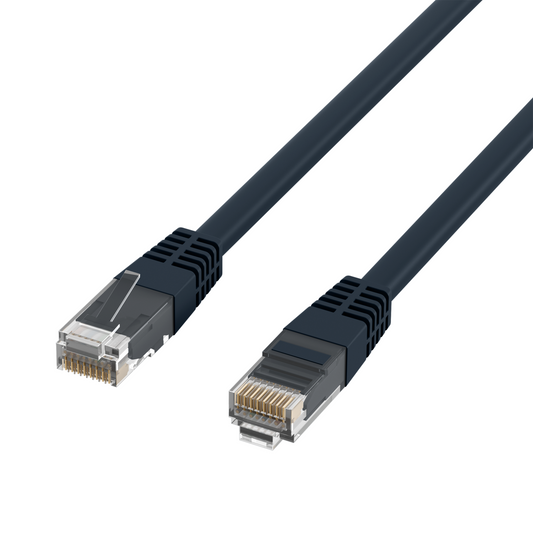 EFB UTP 2m Cat5e Black - (K8098.2) - sentinet.gr