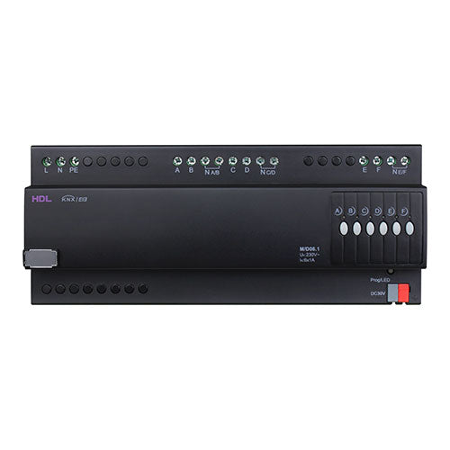 HDL Leading and Trailing Edge 6CH 1A Dimmer (HDL-M/D06.1) - sentinet.gr