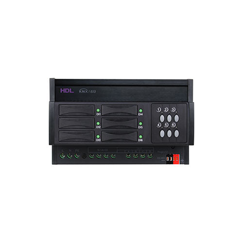 HDL Ballast 6CH 10A Dimmer (HDL-M/DA6.10.1) - sentinet.gr