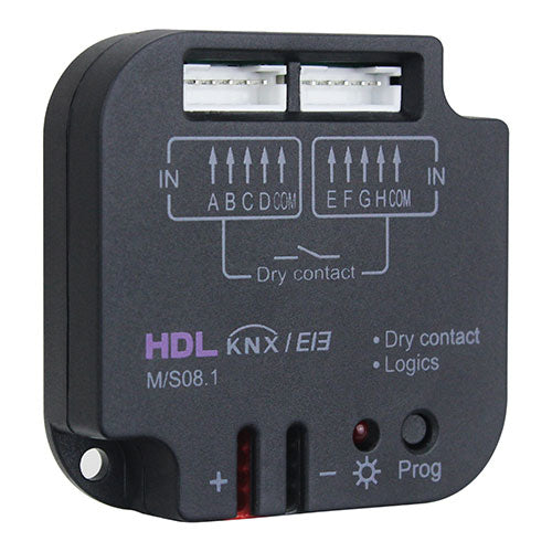 HDL Dry Contact Sensor 8CH (HDL-M/S08.1) - sentinet.gr