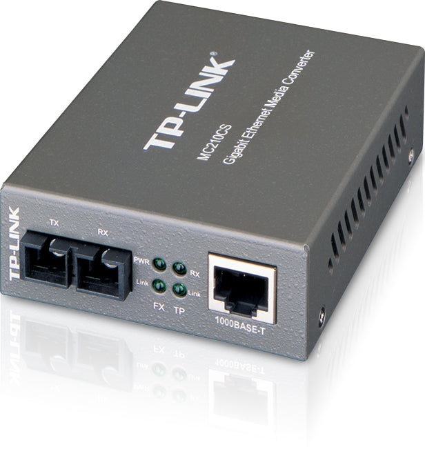 TP-Link MC210CS v7.0, Gigabit Single-mode Media Converter - sentinet.gr