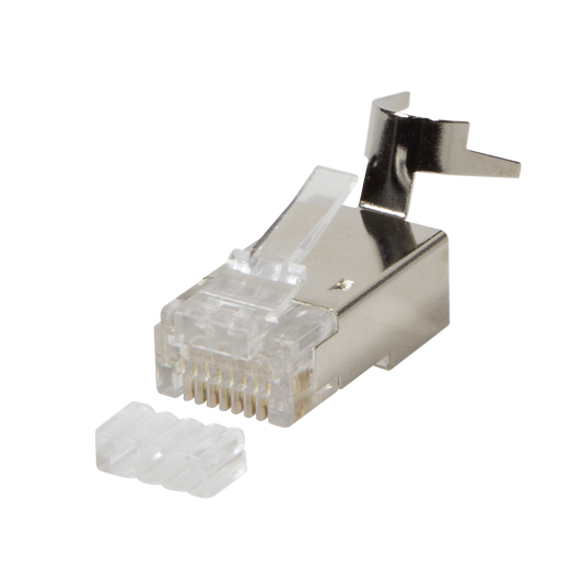 Logilink MP0033 Shielded RJ45 Connector for Cat6/6a/7/7a/8.1 - sentinet.gr