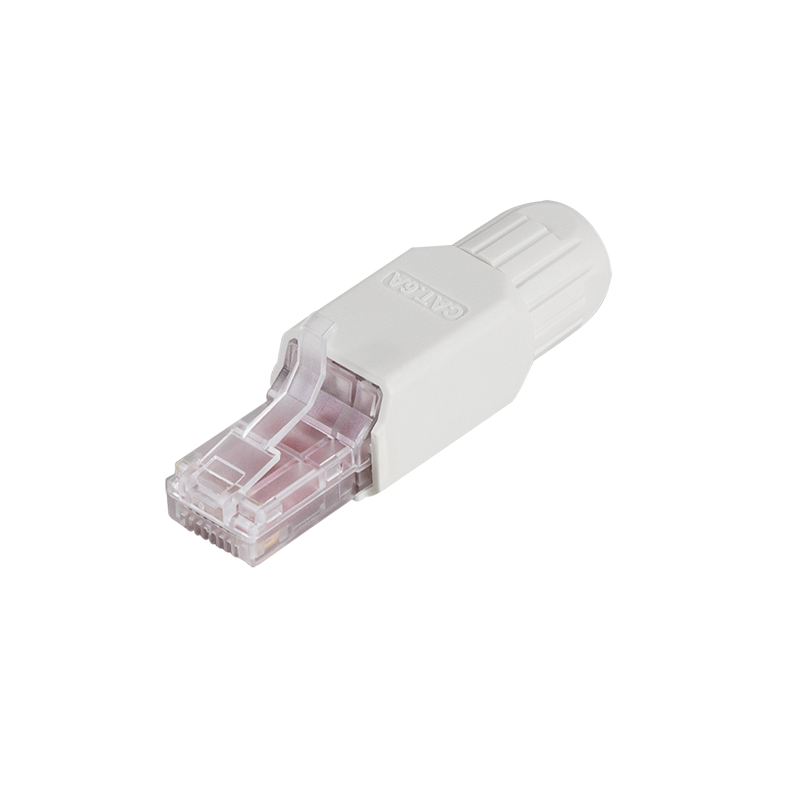Logilink MP0069 Field Assembly Cat.6A RJ45 Plug, Toolless Termination, One-Piece Type - sentinet.gr