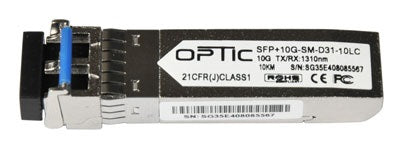 OPTIC S+31DLC10D, SFP+ (10Gbit) module, Long range 10km, Single Mode - sentinet.gr
