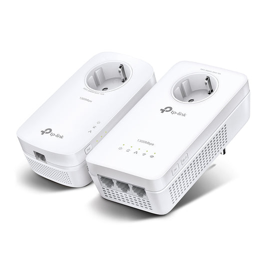 TP-Link TL-WPA8631P KIT v4.0, AV1300 Gigabit Passthrough Powerline ac Wi-Fi Kit - sentinet.gr