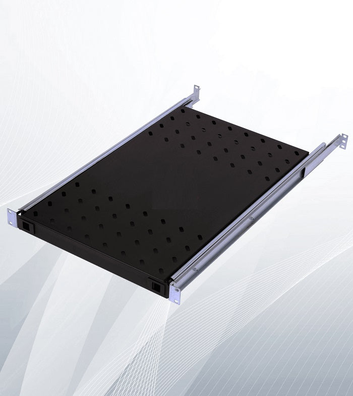 ELEGANT Τηλεσκοπικό Ράφι 1U για rack με βάθος 60cm 1U R-R 34-44cm (35kgr) - (PABLRKHR60) - sentinet.gr