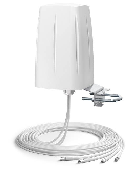 QuWireless QuOmni 5G/LTE Global MIMO 4x4, 10m (AO5G4-G1) - sentinet.gr