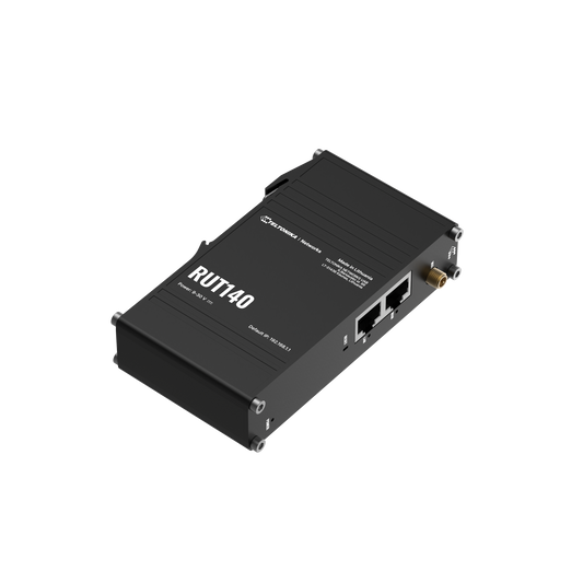 Teltonika RUT140 Industrial WiFi 4 Ethernet Router - sentinet.gr