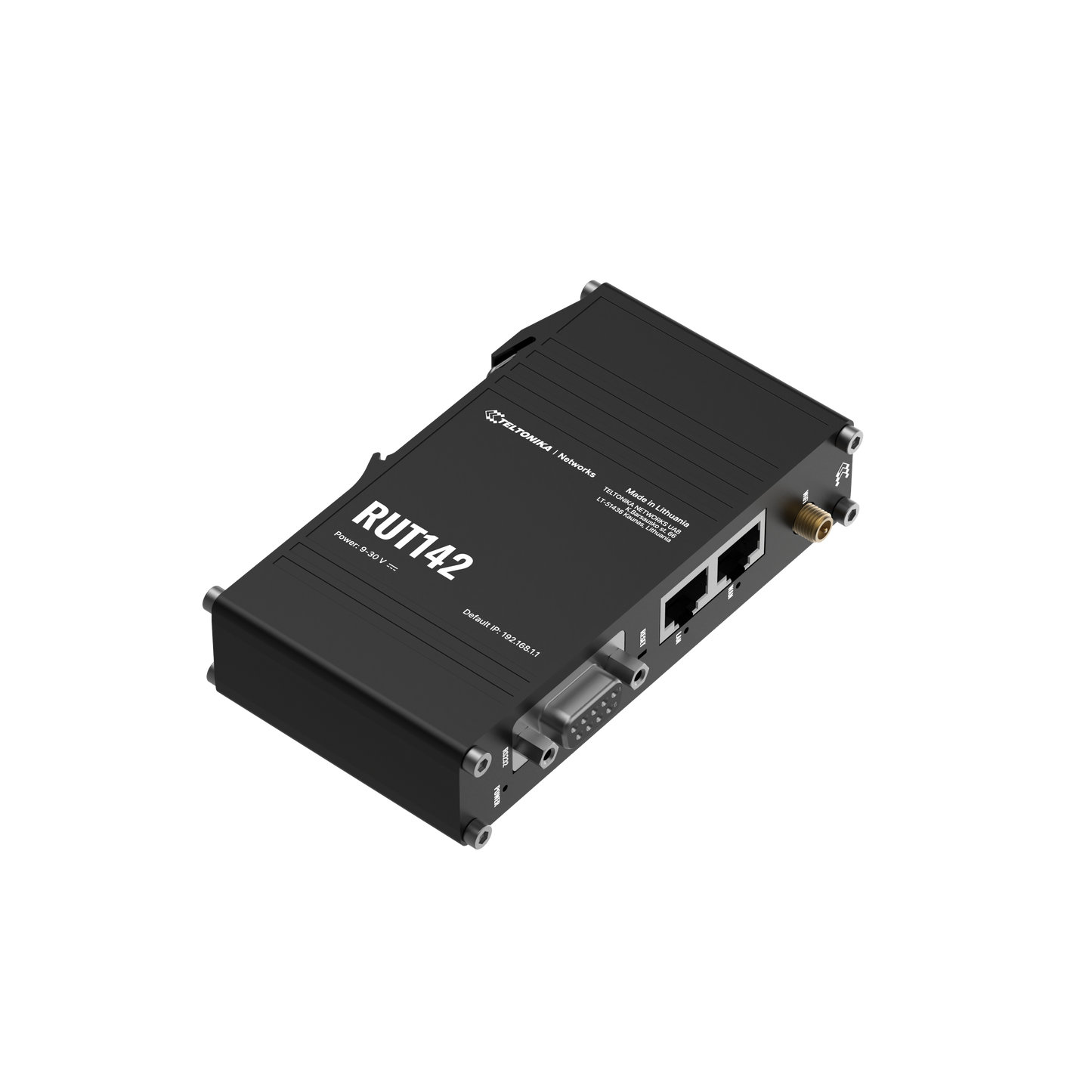 Teltonika RUT142 RS232 Industrial WiFi 4 Ethernet Router - sentinet.gr