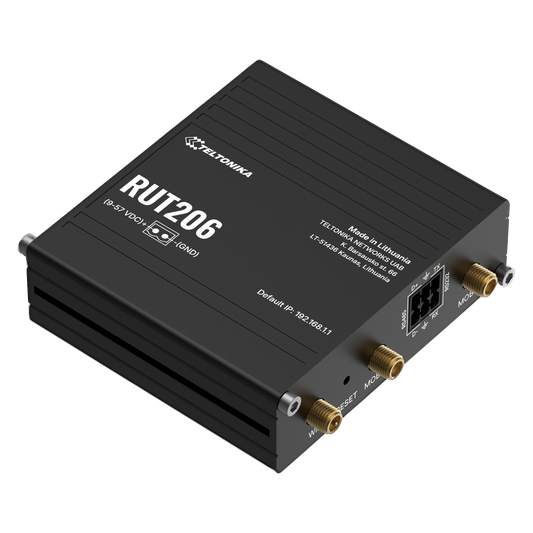 Teltonika RUT206, Industrial 4G/LTE Router - sentinet.gr