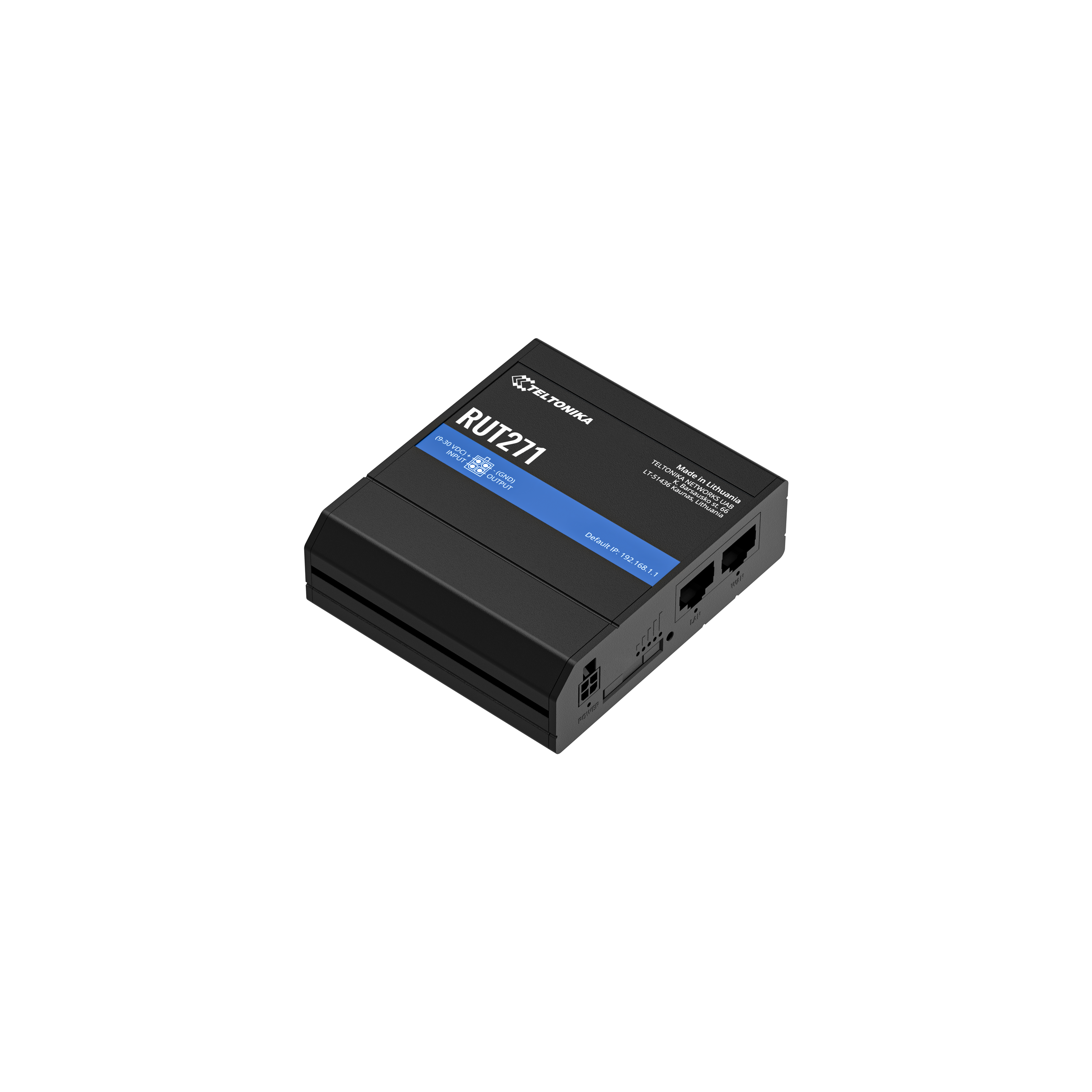 Teltonika RUT271 Redcap 5G Router 4G LTE Cat 4 (Ideal for full-capacity 5G) - sentinet.gr