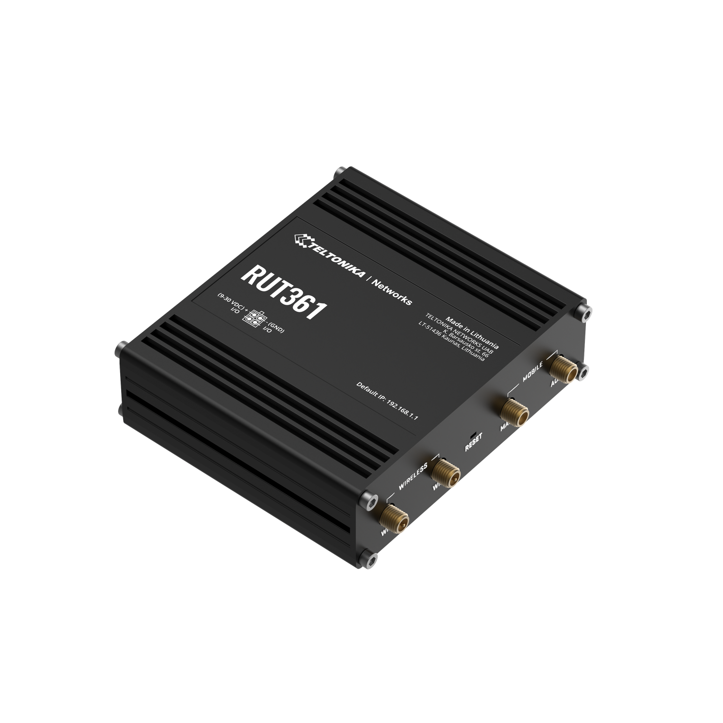 Teltonika RUT361 Industrial 4G LTE Cat6 Router - sentinet.gr