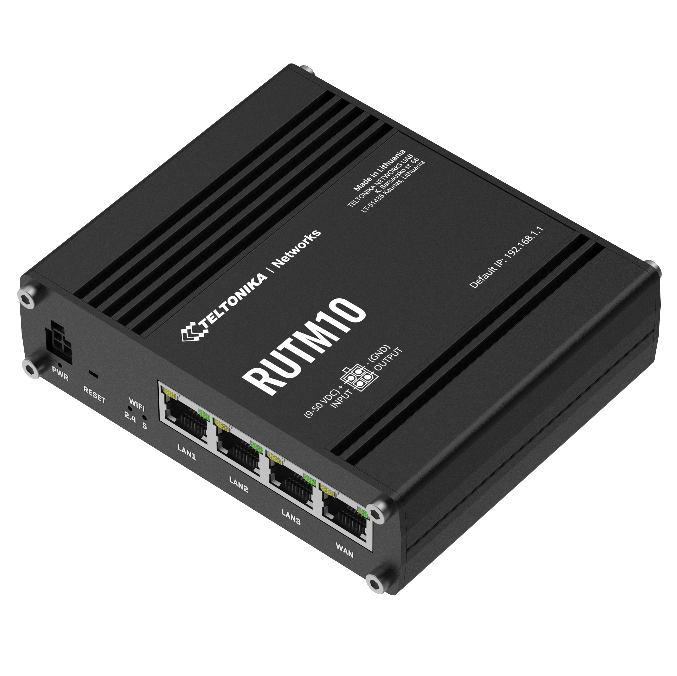Teltonika RUTM10 Industrial WiFi 5 Ethernet Router - sentinet.gr