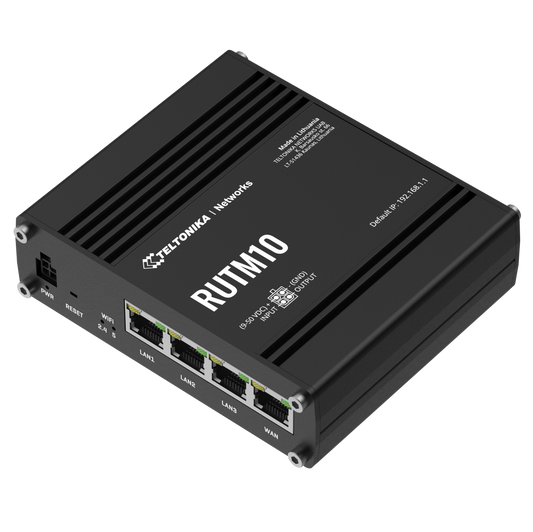 Teltonika RUTM10 Industrial WiFi 5 Ethernet Router - sentinet.gr