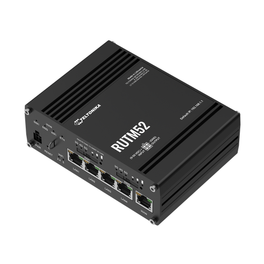 Teltonika RUTM52 Dual 5G LTE Industrial Router - sentinet.gr