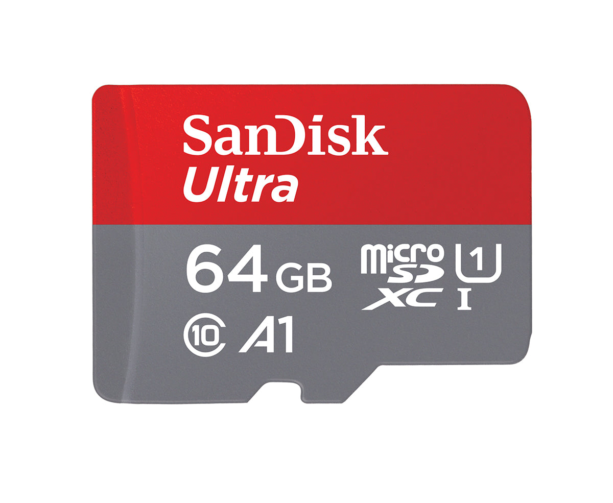 Sandisk Ultra microSDXC 64GB Class 10 UHS-I with Adapter (SDSQUAB-064G-GN6MA) - sentinet.gr