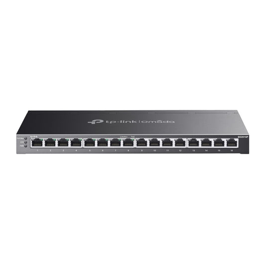 TP-Link SG2016P v1.20, Omada 16-Port Gigabit Smart Switch with 8-Port PoE+ - sentinet.gr