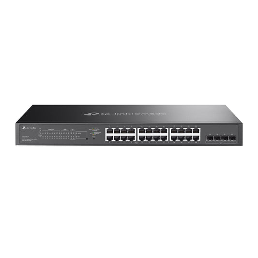 TP-Link SG2428LP v1.0, Omada 28-Port Gigabit Smart Switch with 16-Port PoE+ and 4xSFP - sentinet.gr