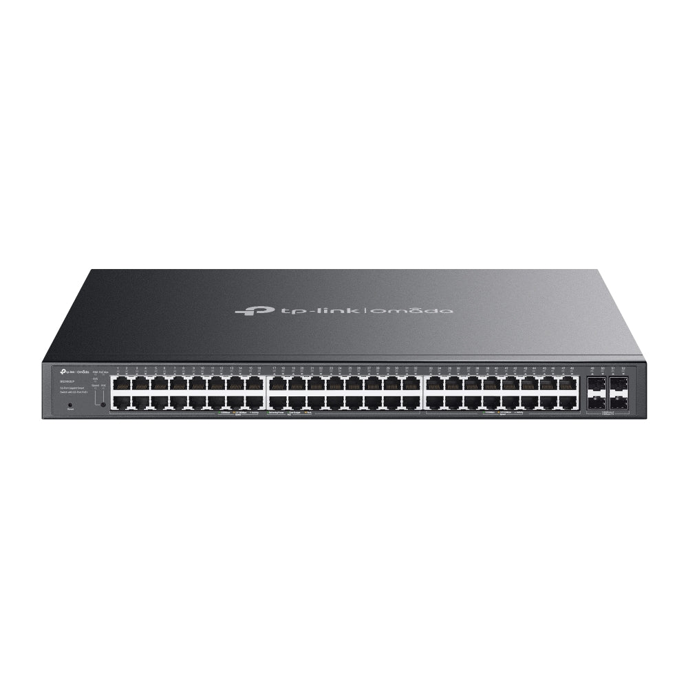 TP-Link SG2452LP v1.0, Omada 52-Port Gigabit Smart Switch with 32-Port PoE+ and 4xSFP - sentinet.gr