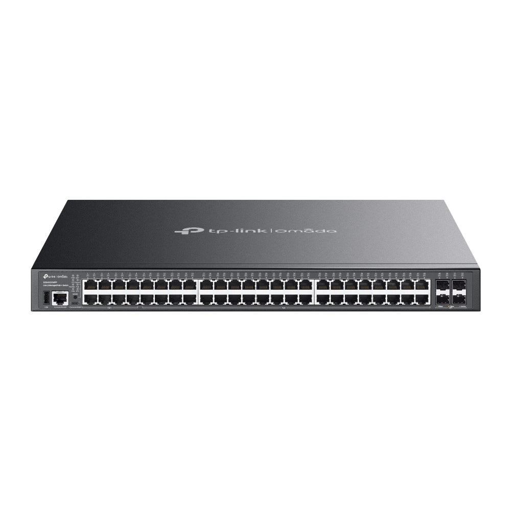 TP-Link SG5452XMPP v1.0, Omada 48-Port Gigabit Stackable Lite L3 Managed PoE++ Switch with 4xSFP+ - sentinet.gr
