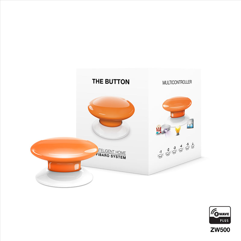 FIBARO The Button (Orange) - sentinet.gr