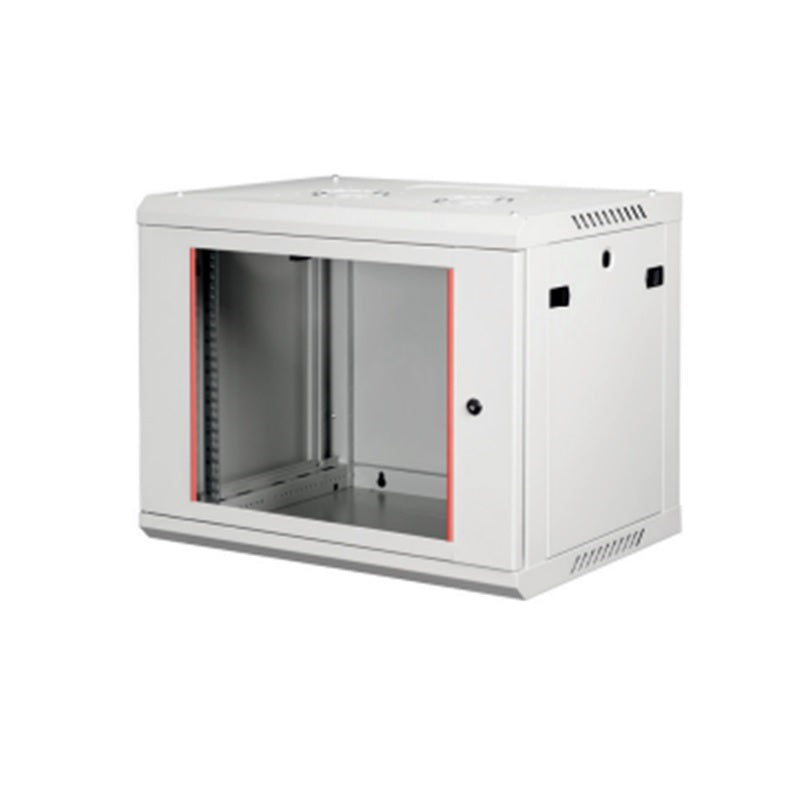 STEEL Επίτοιχη καμπίνα 18U με βάθος 600mm LIGHT GREY - (STEEL-18U6060-LG-A) - sentinet.gr