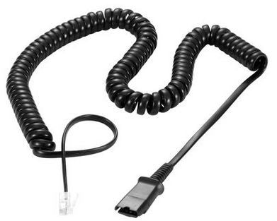 Supervoice SVC-QD301 headset QD to RJ9 Bottom Cable - sentinet.gr