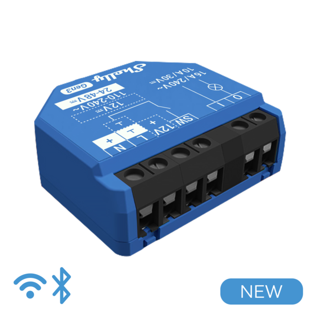 Shelly 1 Gen3 - sentinet.gr