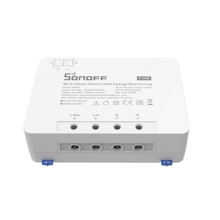 SONOFF POWR3 Wi-Fi Smart Switch with Energy Monitoring - sentinet.gr
