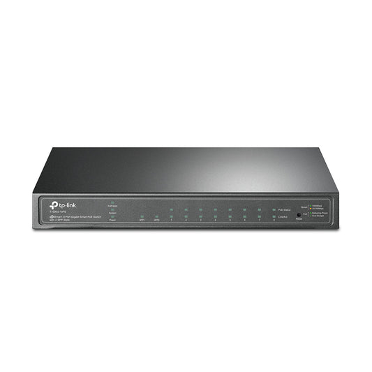 TP-Link SG2210P v5.20, Omada 10-Port Gigabit Smart Switch with 8-Port PoE+ & 2 SFP Slots - sentinet.gr