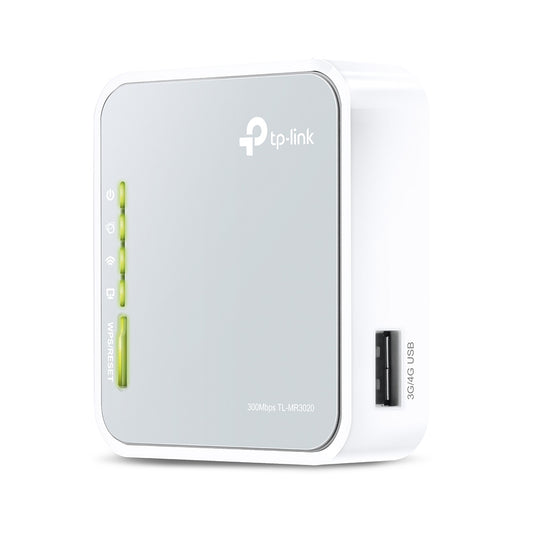 TP-Link TL-MR3020 v3.20, 300Mbps Portable 3G/4G Wireless N Router - sentinet.gr