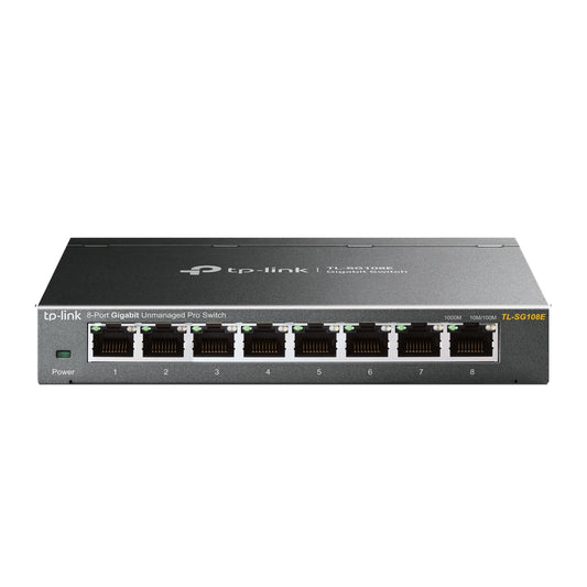 TP-Link TL-SG108E v6.0, 8-Port Gigabit Easy Smart Switch - sentinet.gr