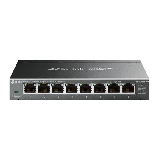 TP-Link TL-SG108S-M2 v1.0, 8-Port 2.5G Multi-Gigabit Desktop Switch - sentinet.gr