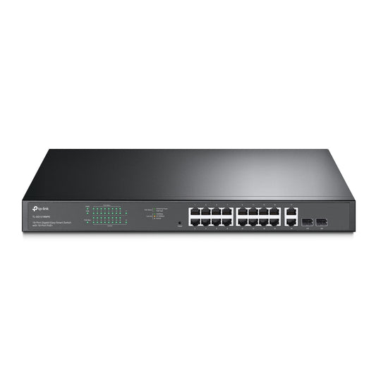 TP-Link TL-SG1218MPE v5.0, JetStream 18-Port Gigabit Easy Smart Switch with 16-Port PoE+, 2xGigabit, 2x combo SFP - sentinet.gr