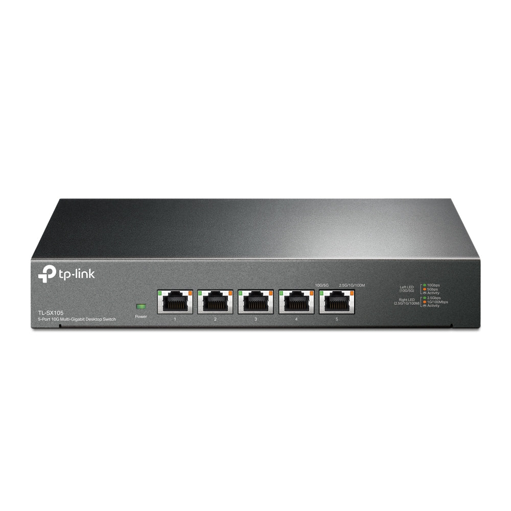 TP-Link TL-SX105 v2.0, 5-Port 10G Desktop Switch - sentinet.gr