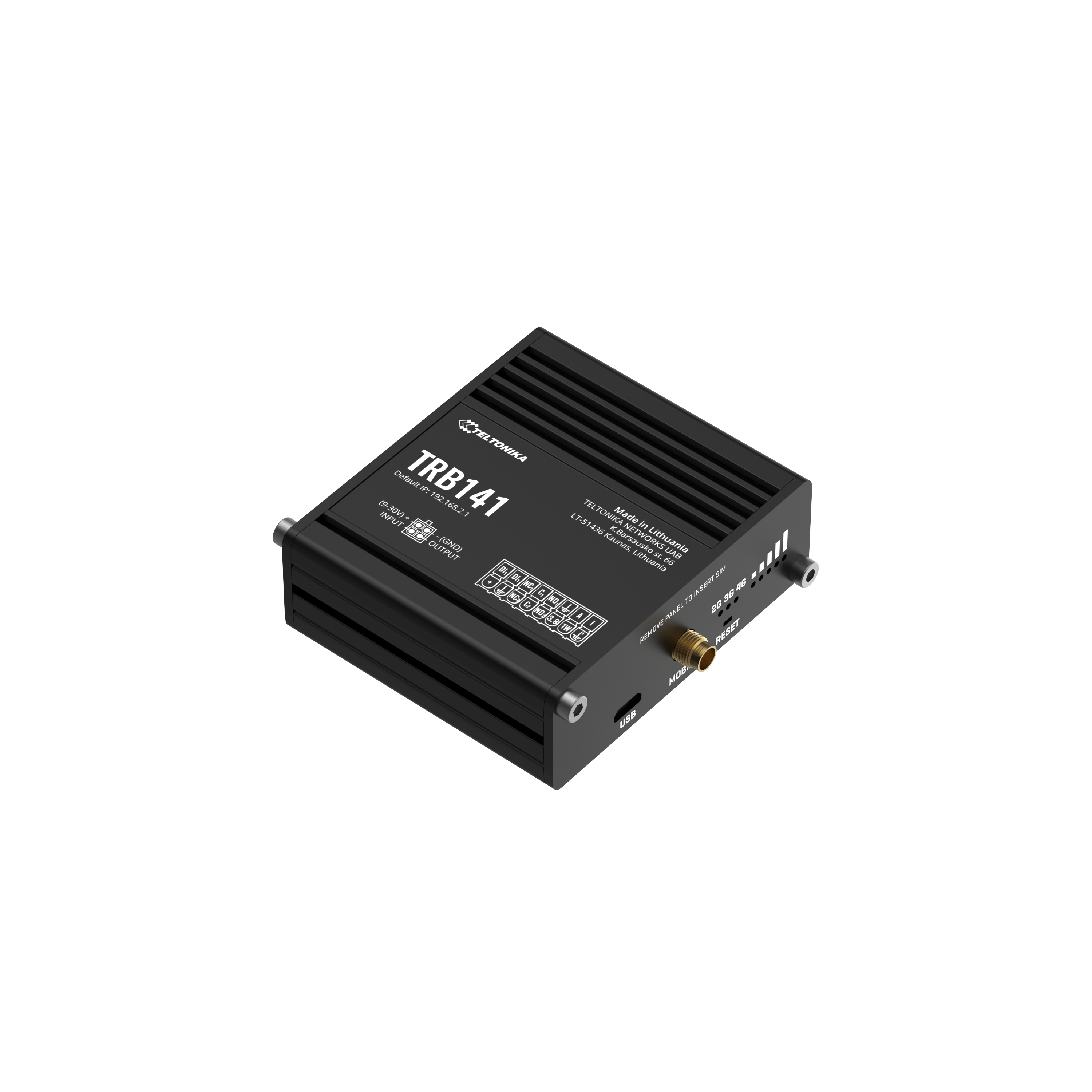 Teltonika TRB141 Industrial Rugged GPIO LTE Gateway - sentinet.gr