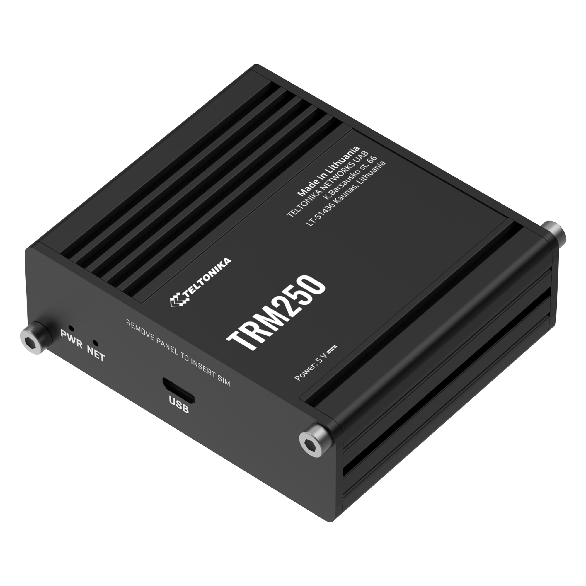 Teltonika TRM250 Industrial Grade Cellular Modem LTE (Cat-M1) / NB-IoT / EGPRS - sentinet.gr